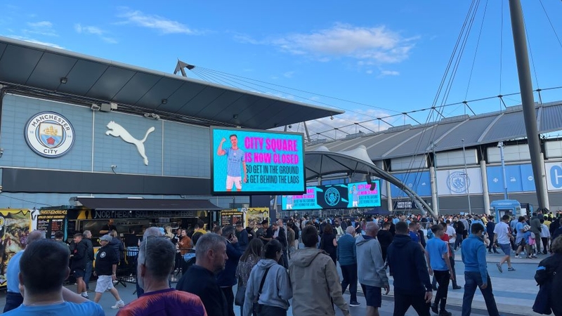 Champions League City Fans Gather Copy