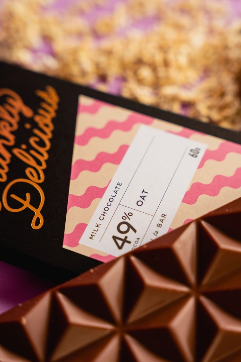 2023 04 26 Frankly Delicious 49 Percent Oat Milk Chocolate Bar