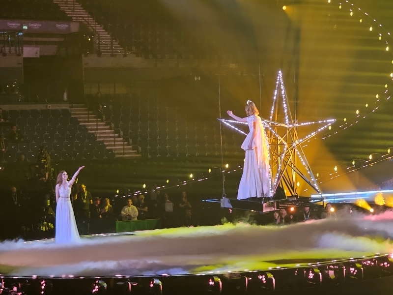 20230510 Mariya Yaremchuk And Zlata Dziunka Sf2 Interval Act Eurovision 2023