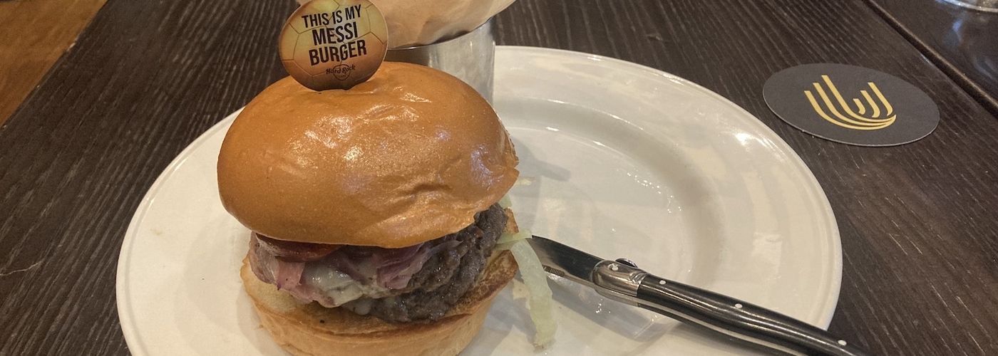2023 08 10 Messi Burger Hard Rock Review Header