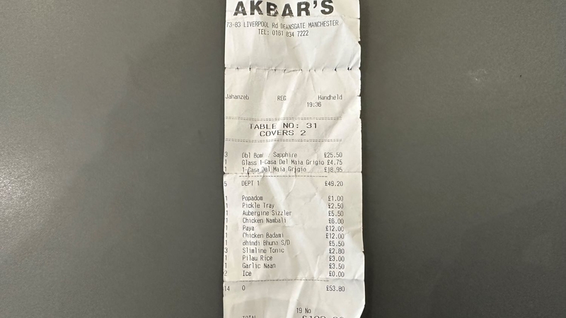 Akbars Review Bill