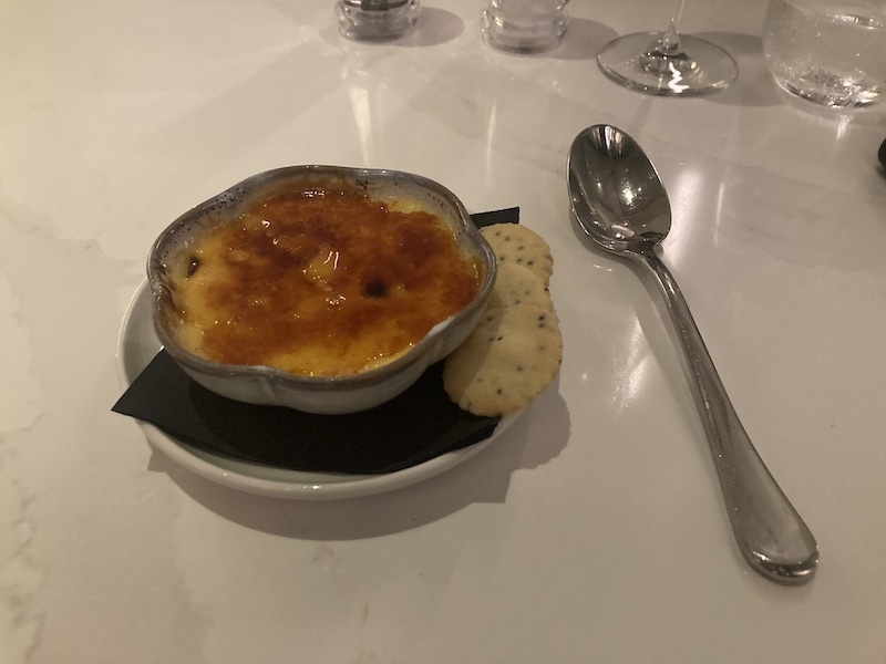 2023 08 29 Seaforth Review Creme Brulee