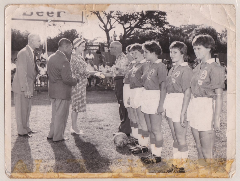 19600721 British Guinea Margaret Whitty Manchester Corinthians Tour Of South America