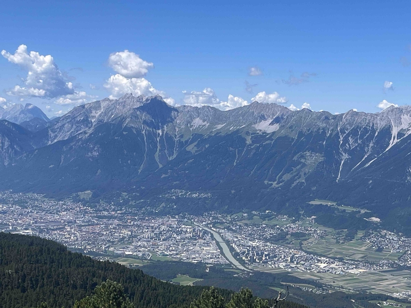 Innsbruck View From Zirberweg