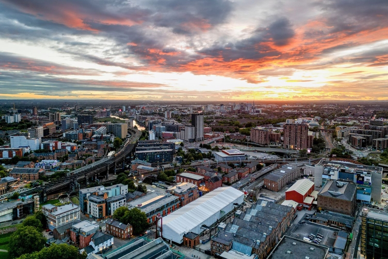 2023 12 21 Manchester Sunset Aerial 01 Copy