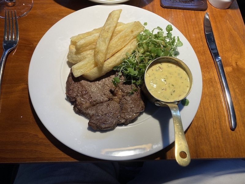 2024 10 21 St Helier Club Hotel And Spa Lunch Steak Frites