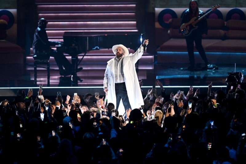 2024 11 11 Teddy Swims Photo By Anthony Devlin Getty Images For Viacom International