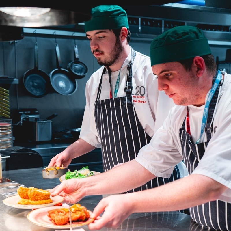 2025 09 15 L20 Students At Voyagers At Their Previous Collaboration In February Charlie Sharpe And Alfie Kennedy