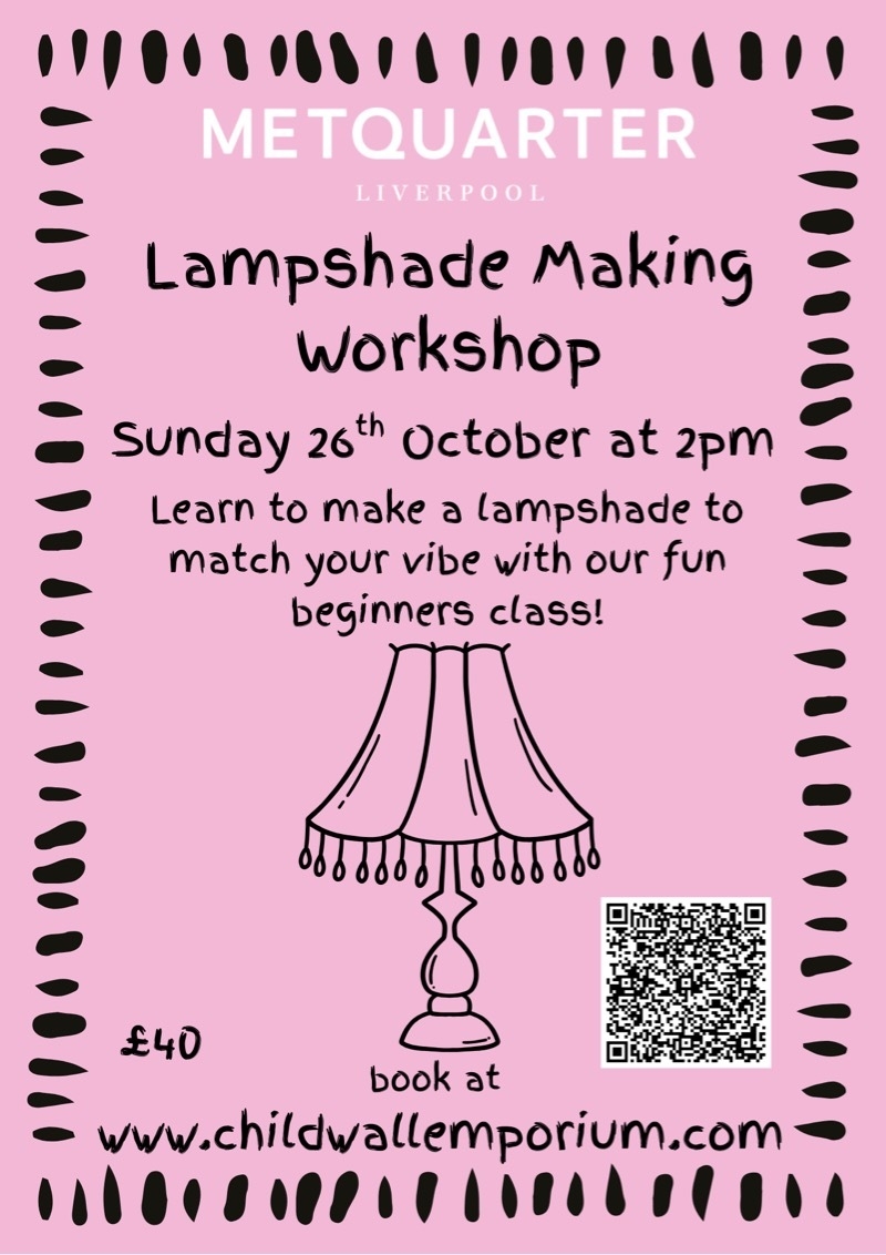 2025 09 30 Lampshade Making Workshop
