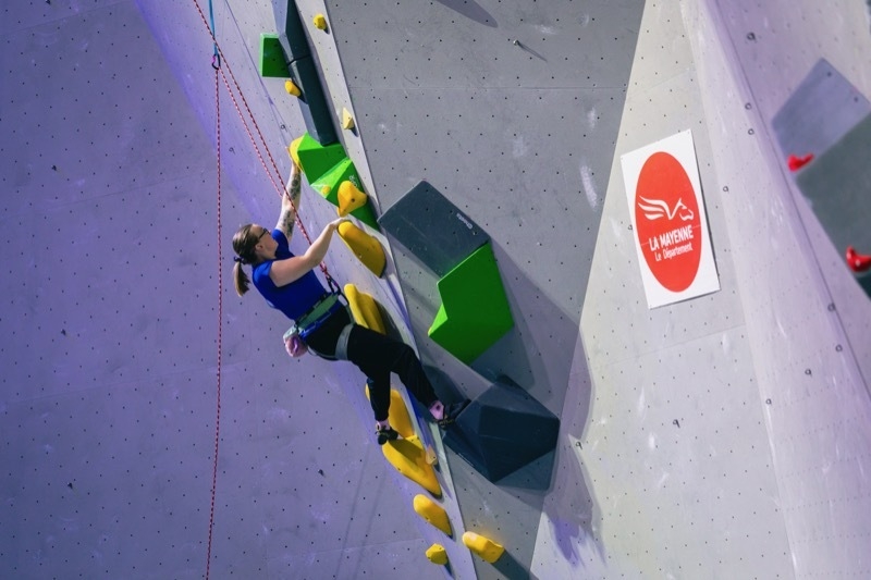 2025 01 19 Lucy Keyworth Competes At The World Cup In Laval Credit World Climbing