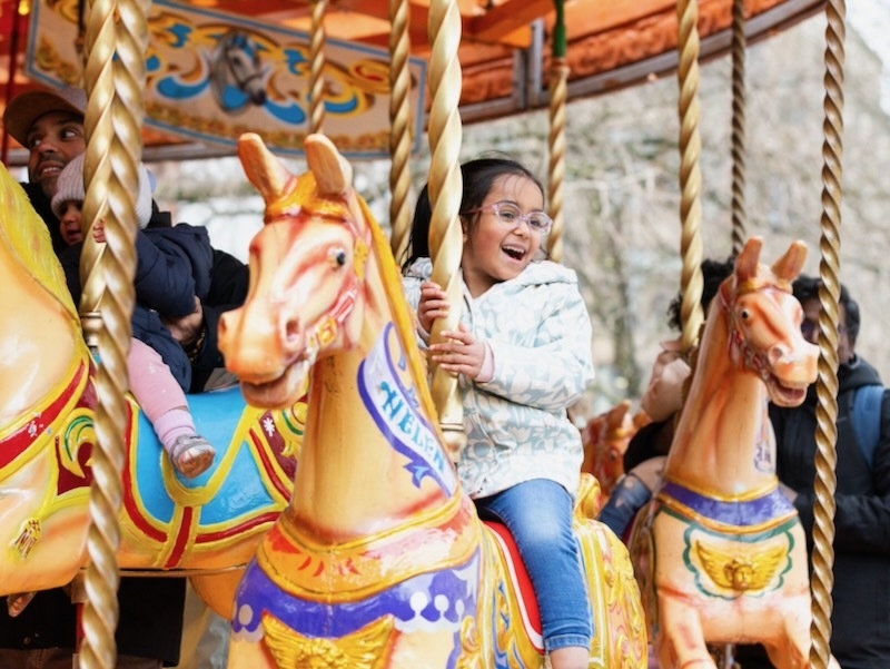 2026 02 16 Super Duper Family Festival Girl On Carousel