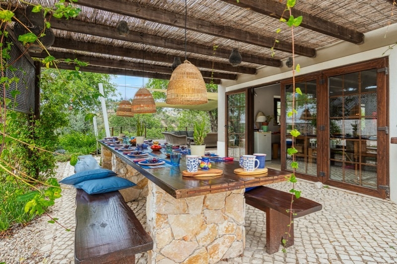 2026 04 17 Algarve Retreat Covered Terrace Communal Dining Figs On The Funcho 3