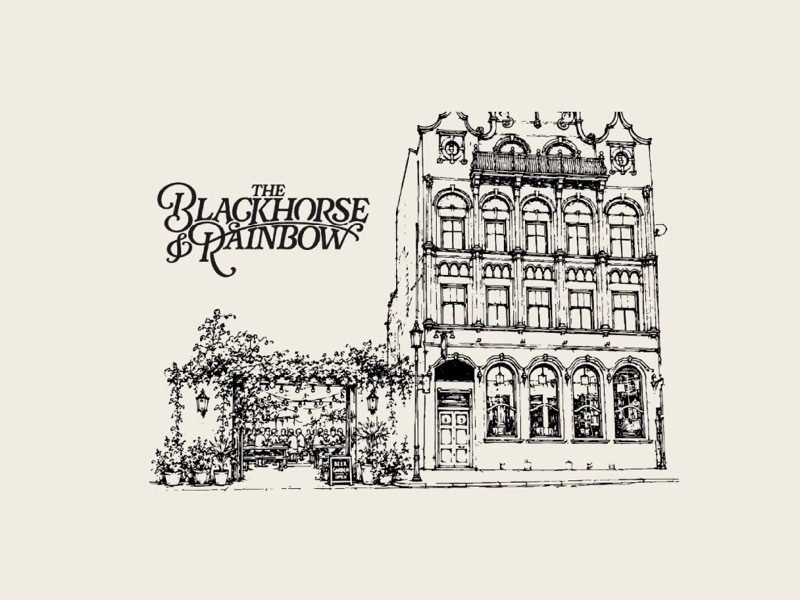2026 05 29 The Black Horse And Rainbow Art 1