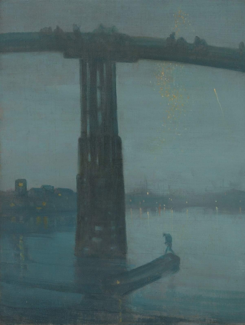 Lond Nocturne Whistler  Old Battersea Bridge
