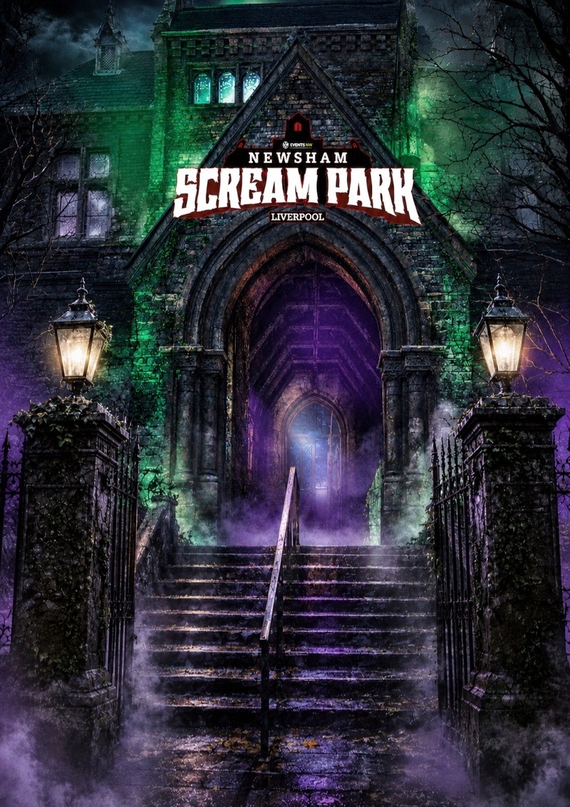 2026 07 14 Newsham Scream Park Poster