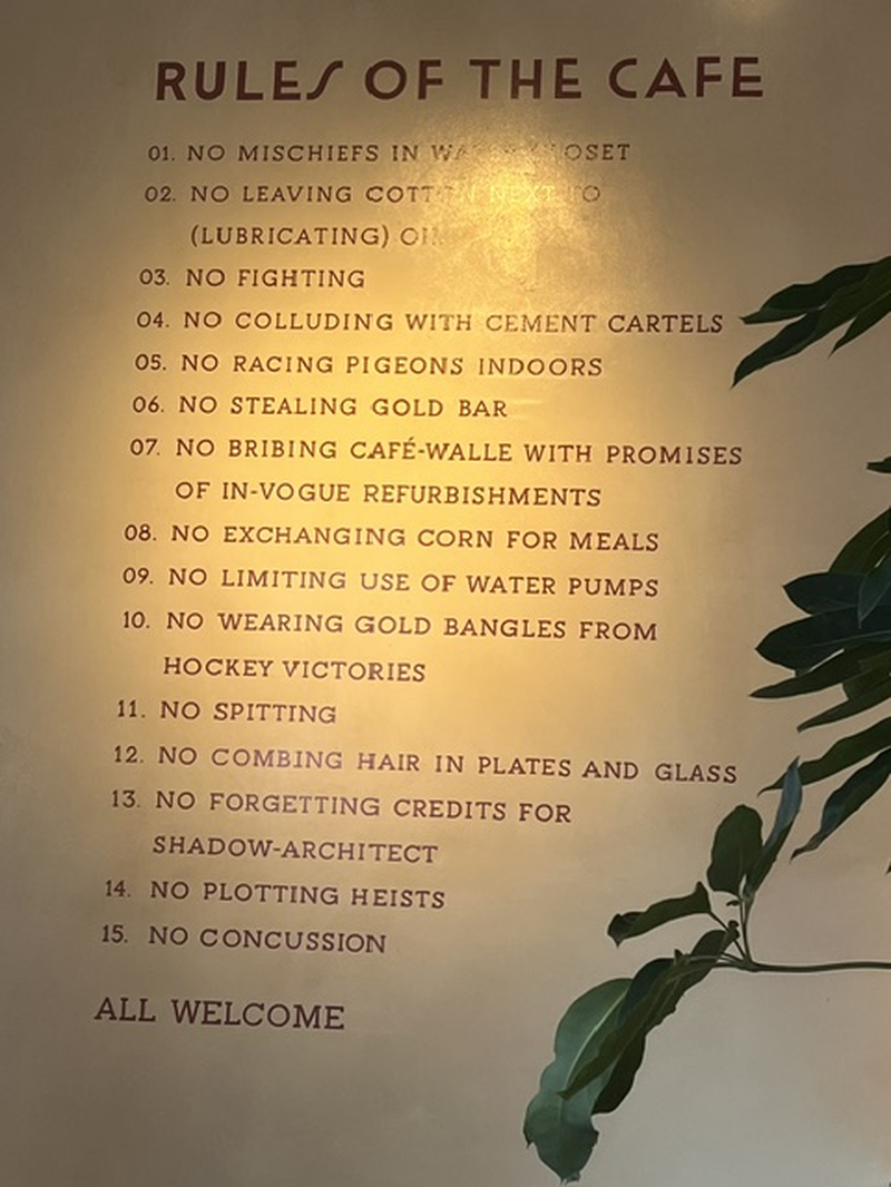 Dish Rules