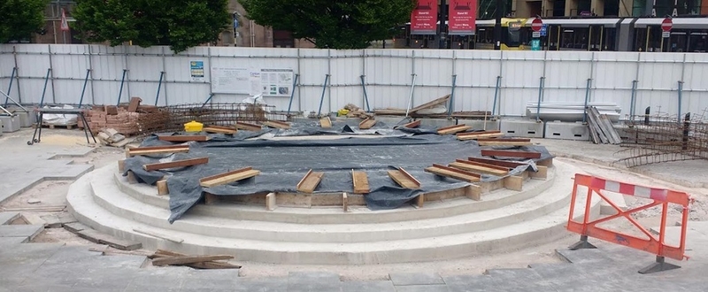 2019 05 31 Peterloo Memorial Under Construction