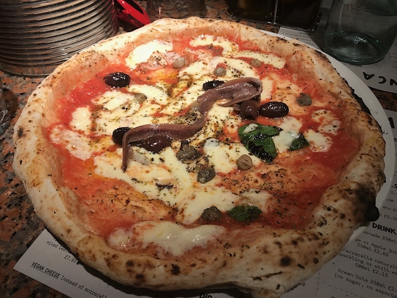 2019 11 01 Franco Manca No 5 Anchovy Pizza 2
