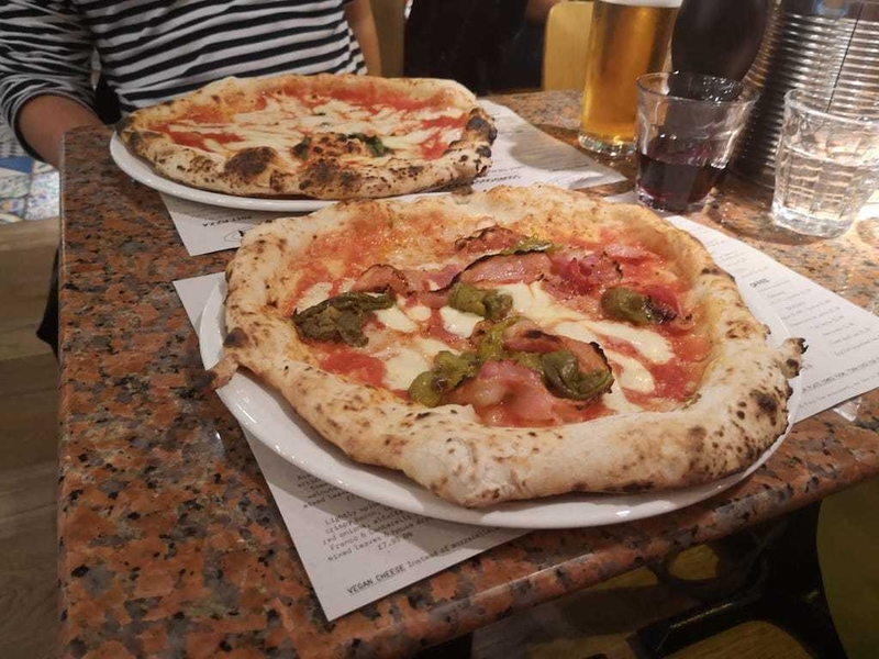 2019 10 28 Franco Manca Two Pizzas