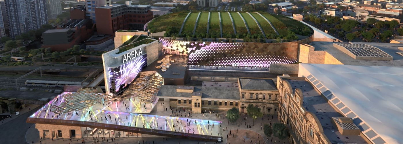 2020 03 11 Manchester Arena Redevelopment Birds Eye View