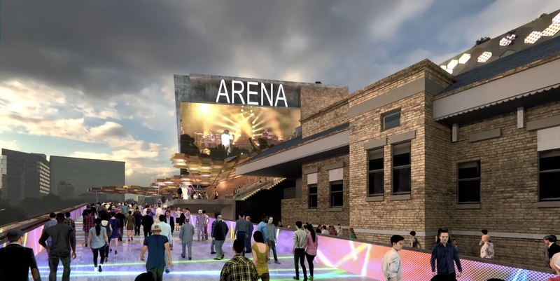 2020 03 11 Manchester Arena Redevelopment Entrance