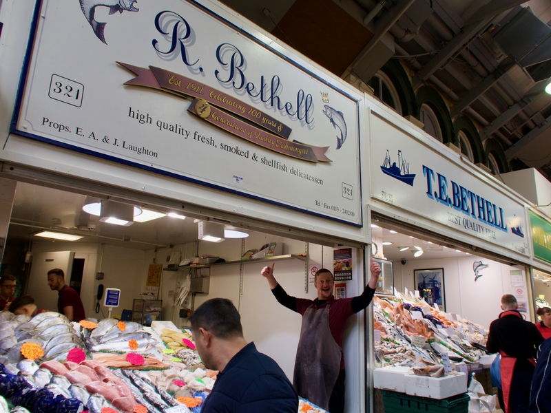 2020 03 24 Leeds Kirkgate Market R Bethel Fishmongers