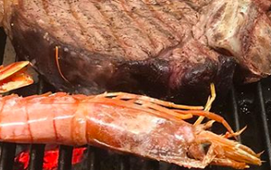 Blanchflower Steak And Prawn