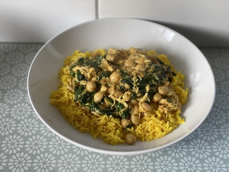 2021 04 01 Hello Fresh Chicken Curry Finished
