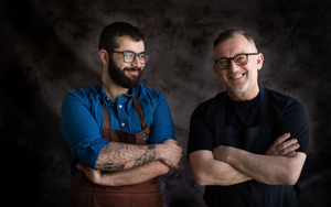 180516 Canto Simon Shaw Chef Carlos Gomes And Simon Shaw From Canto Restaurant Manchester Landscape Format 6720 X 4480