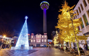 Liverpool Bid Company Christmas Lights Williamson Square