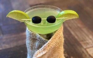 Yoda Cocktail From Veeno Wine Bar Manchester