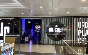 The Front Of The Butcher In The Arndale Manchester