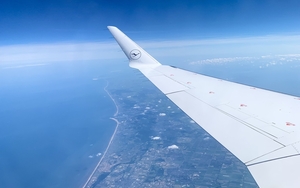 Liverpool Airport Lufthansa Connect Frankfurt Aerial Germany Va