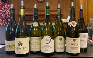 A Line Up Of Wines From Burgundy And Other Parts Of France That You Will Taste On The Wine Scholar Guild Course At Yorkshire Wine School