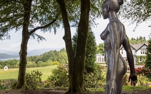 Sculpture Of A Nude At Linthwaite House By Windermere In Cumbria Jpg