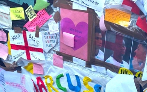 Items Left At Marcus Rashord Wall In Withington