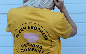 A Yellow T Shirt From Seven Bro7Hers Brewing Company Manchester