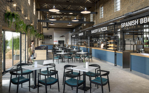 Joro Grocerant Shop At Oughtibridge Mill In Sheffield Foodhall Mockup
