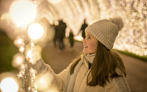 Christmas Lights At Roundhay Park Cathedral Of Light Photo By Richard Haughton For Sony Music