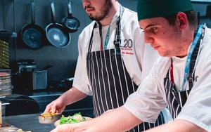 2025 09 15 L20 Students At Voyagers At Their Previous Collaboration In February Charlie Sharpe And Alfie Kennedy