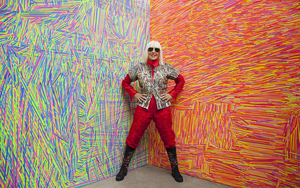 Big Ben Lying Down With Political Books Artist Marta Minujín Taken By Mario Cherrutti Mif21 1200 800