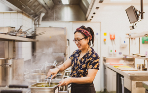 Nila Oo Cooks Burmese Food At Ducie Street Warehouse In Manchester