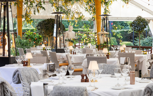 San Carlo Hale Barns Garden Of April Dining Terrace Day Header