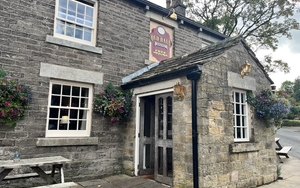 Exterior Of The Old Hall Inn Chinley