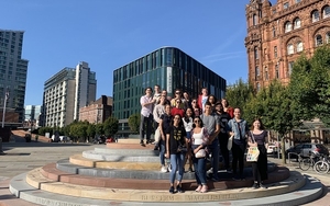 2021 03 12 News And Students Scale The Peterloo Memorial Something The Disabled Cant Do