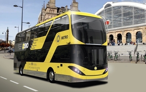 Hydrogen Bus Liverpool Cgi Lime Street