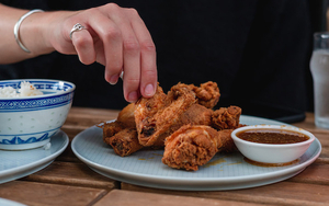 One Pound Wings At The Thirsty Korean In Chorlton In Manchester