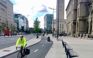The Strand Liverpool Cycle Lanes Liverpool Council 2