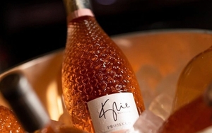 Kylie Prosecco From A Wine Tasting At Velvet Manchester