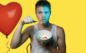 The Promotion Image For First Time Featuring Nathanial Hall At Contact Theatre In Manchester By Baxter